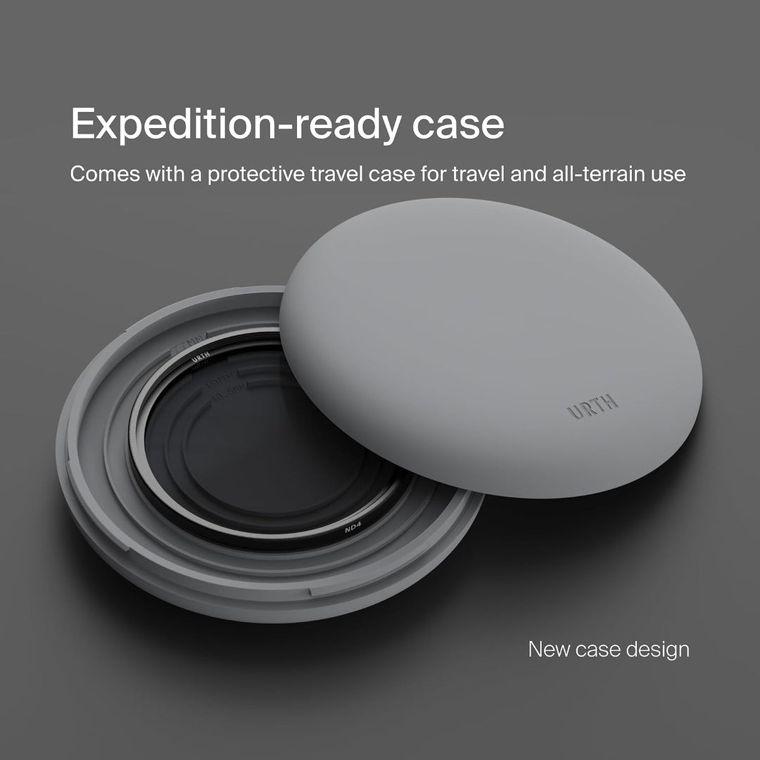 Urth 52 mm Graufilter ND4 (2 Stop) ND Filter (Plus) — Neutraldichte, 20-lagig nanobeschichtet, ultra