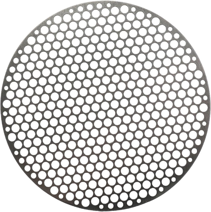 Runder Edelstahl-Grillrost, rundes Grillnetz, Drahtgeflecht, Gestell für Outdoor-Camping, Kochgeschi