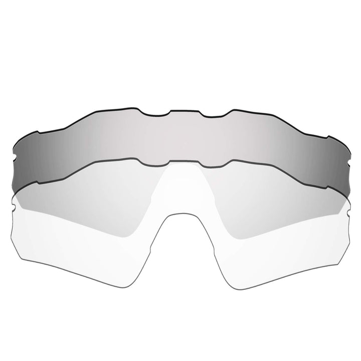 HKUCO Plus Mens Replacement Lenses for Oakley Radar EV Path - 2 Pair