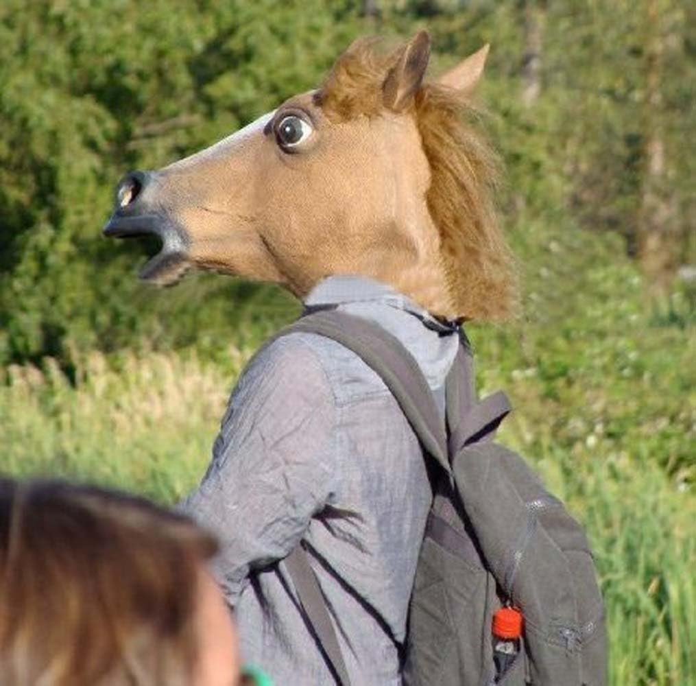 Maske HORSE HEAD - für das Pferd in dir!