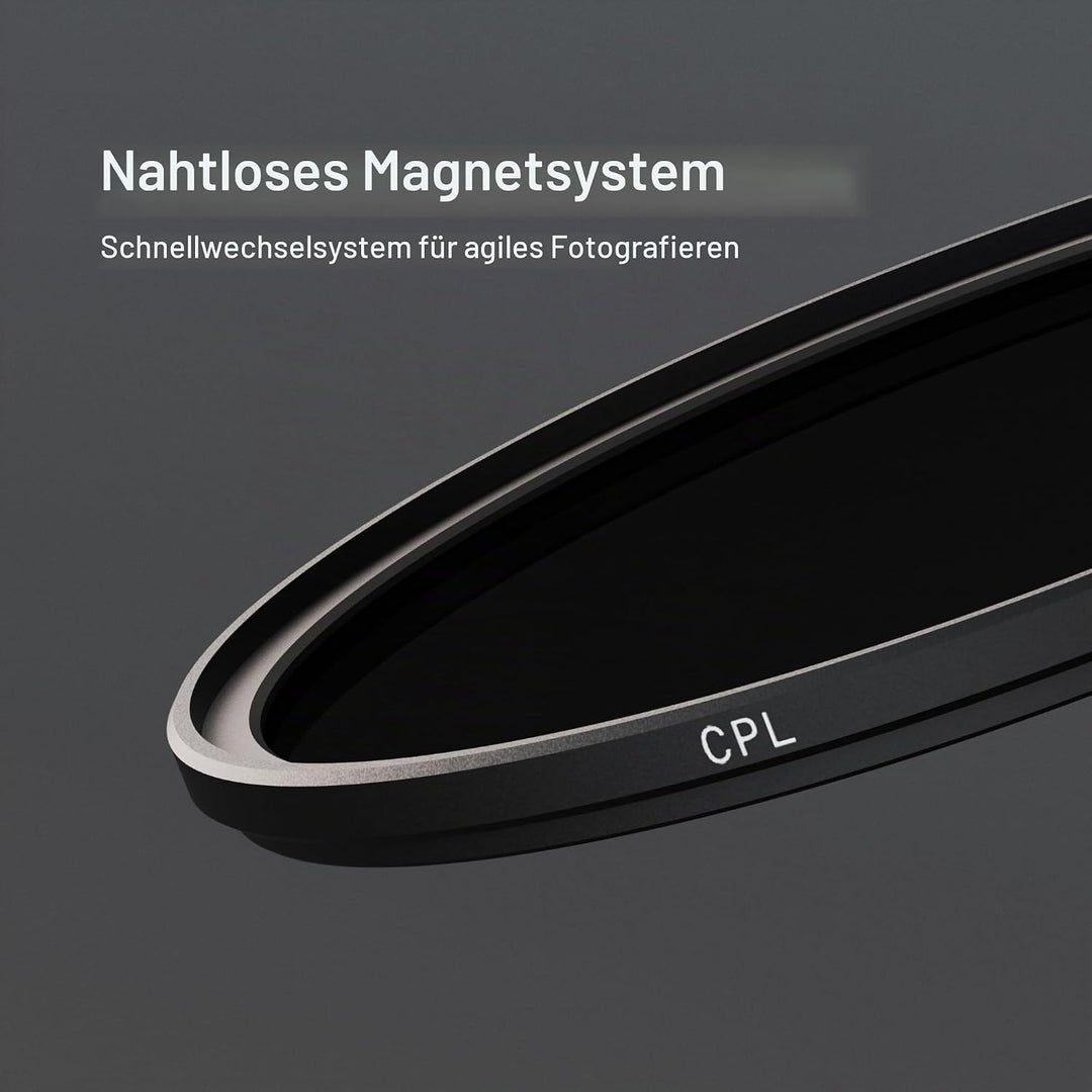 Urth 77mm Magnetisches Polfilter (Polarisationsfilter) CPL Filter (Plus+), 77mm magnetisch