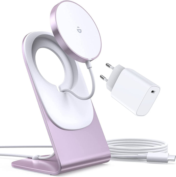 Ladegerät,Wireless Charger mit iPhone ladestation,induktive ladestation,magnetisch Induktionsladeger