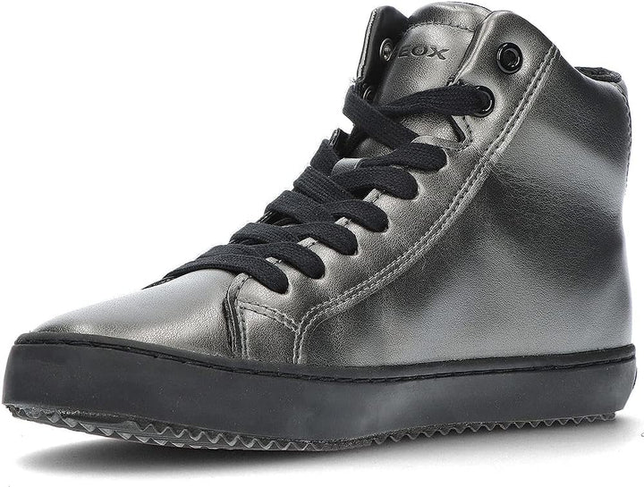 Geox Mädchen J Kalispera Girl A Sneakers 30 EU Dk Grey, 30 EU Dk Grey