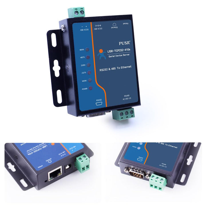 RS485 RS232 zu Ethernet Modbus Gateway Modbus zu Ethernet Modbus RTU zu TCP USR-410S