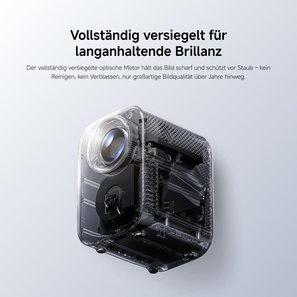 Xiaomi L1 Smart Beamer 1080P Full HD mit Google TV & Netflix, Tragbarer Heimkino Projektor, Autofoku