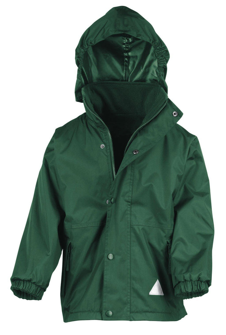 Result R160j Reversible StormDri 4000 Fleecejacke, Unisex, R160J X-Small/Size 3/4 Flaschengrün, X-Sm