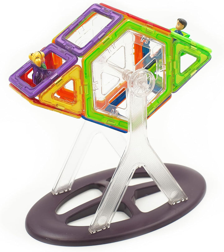 MAGNIKON Magnetische Bausteine Die Schaukel 22teilig Montessori Spielzeug ab 3 Jahre Magnet Spiel, M