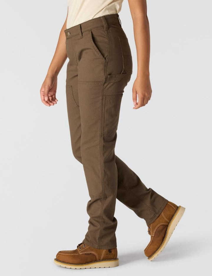 Carhartt Damen Rugged Flex Loose Fit Canvas Double-Front Work Pant Hose 34 Asphalt, 34 Asphalt