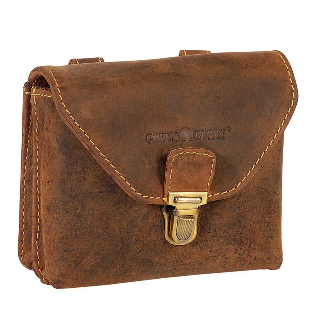 Greenburry Vintage Gürteltasche sattelbraun, 1754V-25, Braun