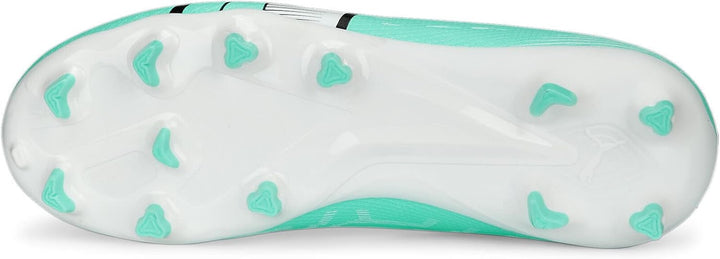 PUMA Unisex Kinder Ultra Pro Fg/Ag Jr Fussballschuh 29 EU Electric Peppermint Puma White Fast Yellow