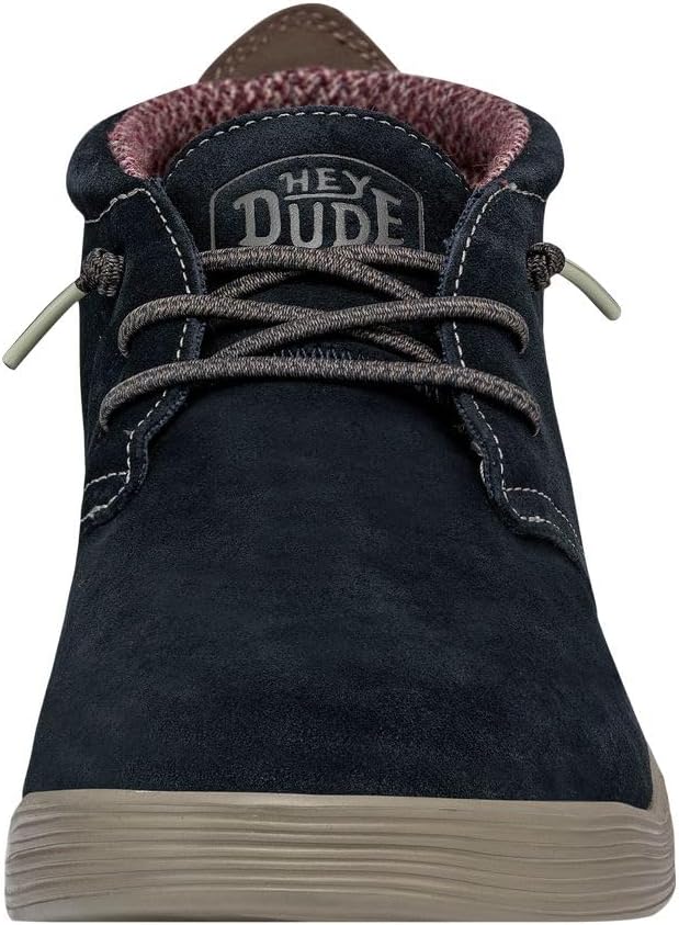 Hey Dude Jo Schnürboots Veloursleder uni Jo Schnürboots dunkelblau Veloursleder 45 EU Meerblau, 45 E