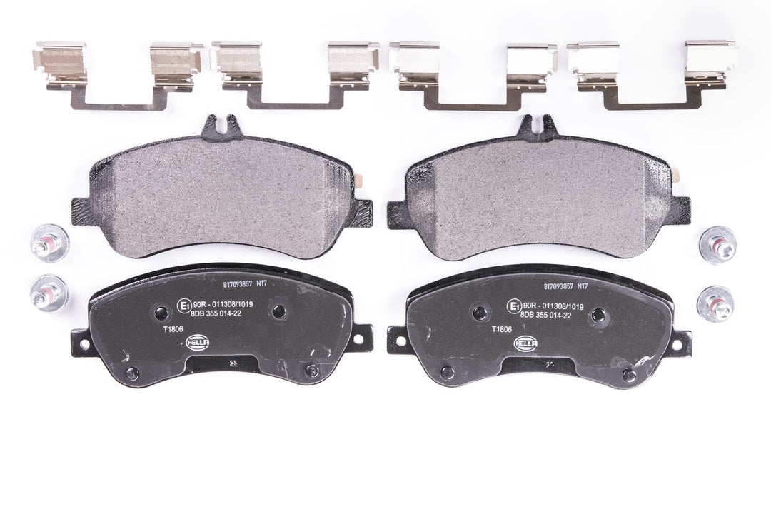HELLA PAGID 8DB 355 014-221 Bremsbelagsatz - T1806 - Dicke/Stärke: 20.2mm - Bremssystem: Bosch - für