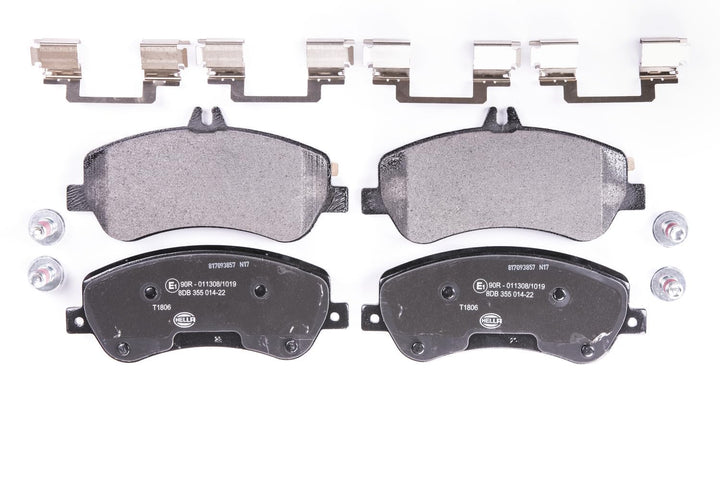 HELLA PAGID 8DB 355 014-221 Bremsbelagsatz - T1806 - Dicke/Stärke: 20.2mm - Bremssystem: Bosch - für