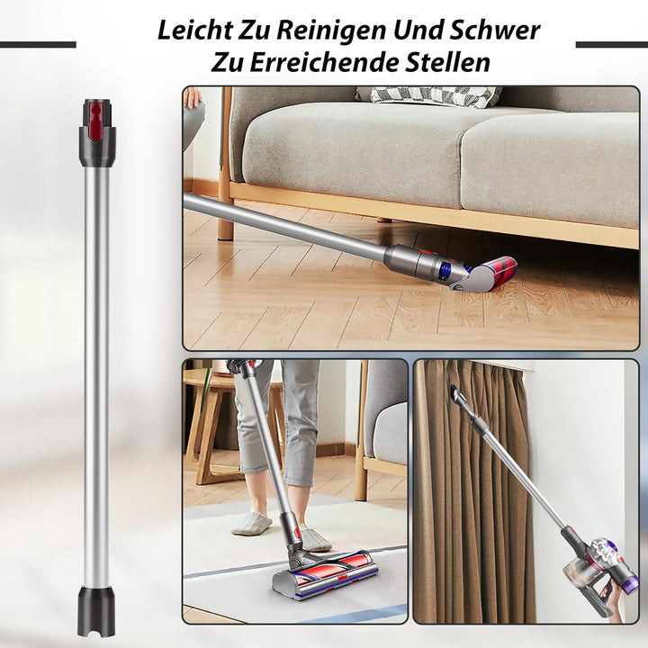 Verlängerungsrohr für Dyson Saugrohr V11 Kompatibel mit Dyson Rohr V15 V 11 V10 V8 V7, Starres Teles