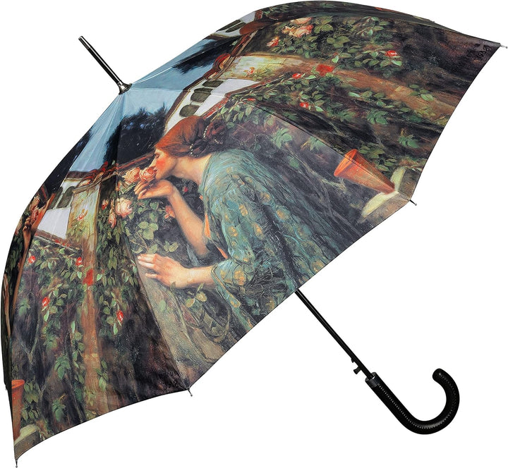VON LILIENFELD Regenschirm John W. Waterhouse My sweet Rose Auf-Automatik Damen Kunst Stockschirm St