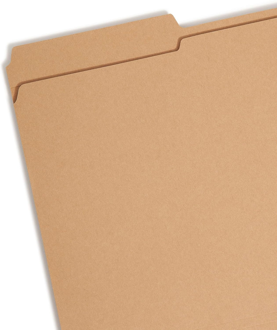 Smead Verschluss-Aktenordner, 1 Verschluss, verstärkter 1/3-Cut-Register, legale Grösse, Kraftpapier