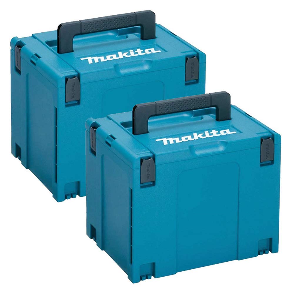 Makita 821552-6 MakPac Typ 4 Stacking Connector Case 396 mm x 296 mm x 315 mm, 2 Stück