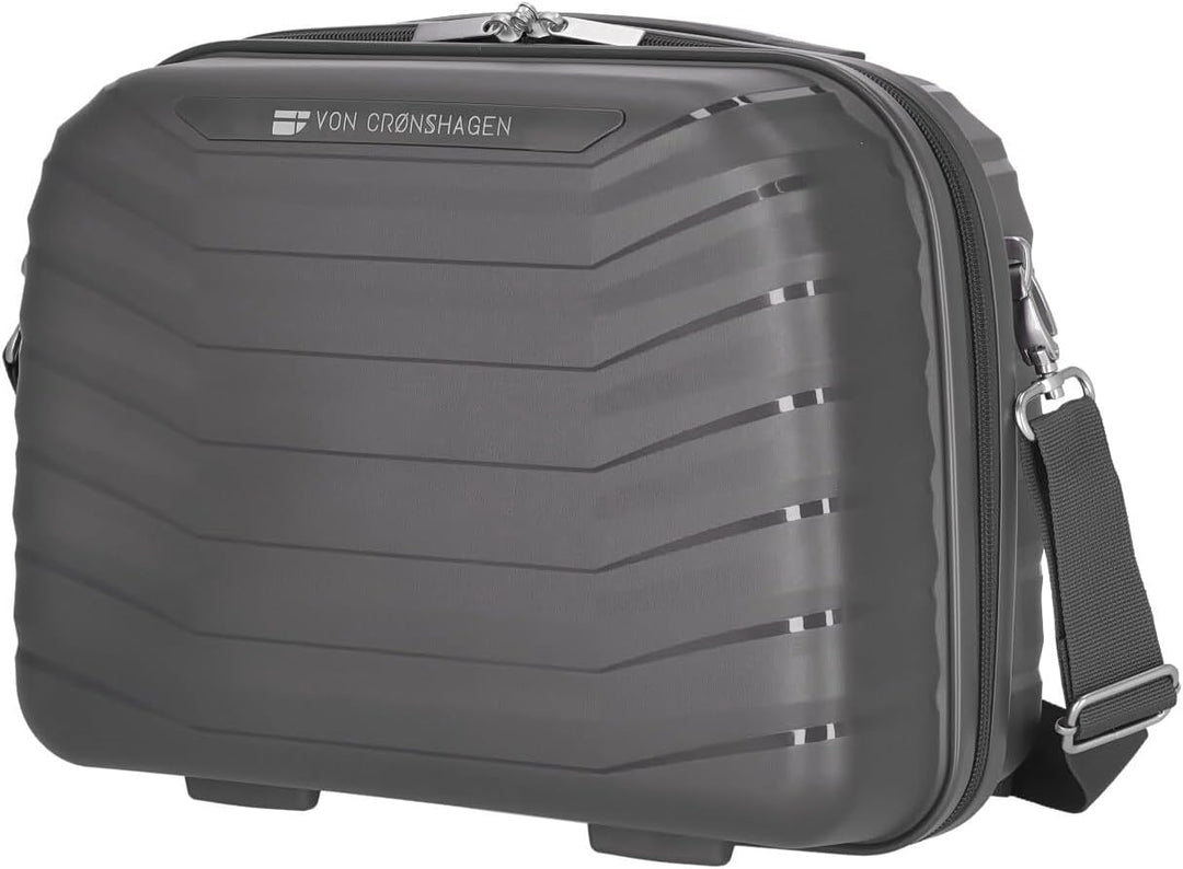 Von Cronshagen Kosmetikkoffer Halvar Beauty Case | aus stabilem Polypropylen | grosses Beautycase mi