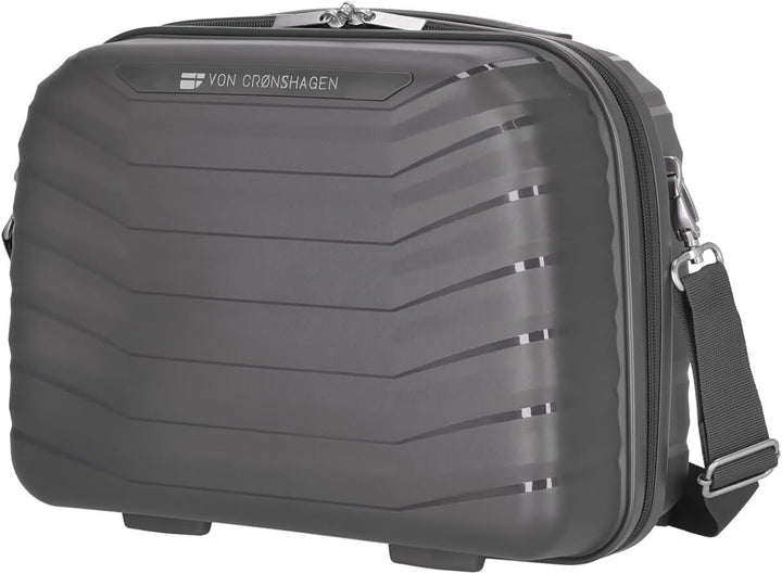 Von Cronshagen Kosmetikkoffer Halvar Beauty Case | aus stabilem Polypropylen | grosses Beautycase mi