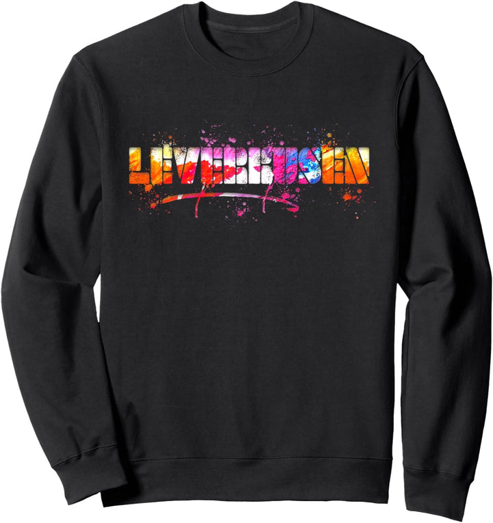 Leverkusen Schriftzug Souvenir - Aquarell Leverkusen Sweatshirt