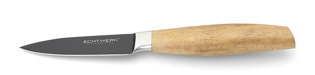 ECHTWERK Schälmesser aus hochwertigem Stahl, Obst & Gemüsemesser, Küchenmesser, Spezialstahl, Griff