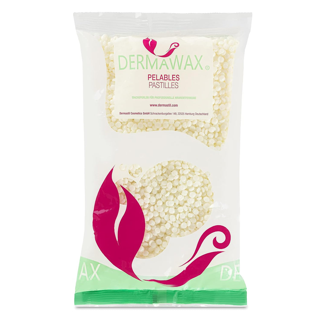 Dermawax Profi Waxing Set zur Haarentfernung 1000 ml Wachswärmer Made in Spanien 800 g Kokosnuss Wac