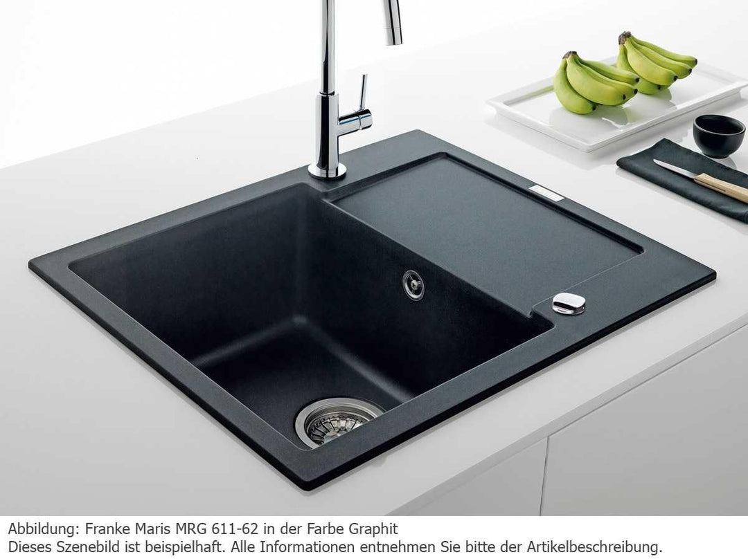 Franke Küchen-Spüle Maris MRG 611-62 (114.0253.324) - Fragranit Steingrau