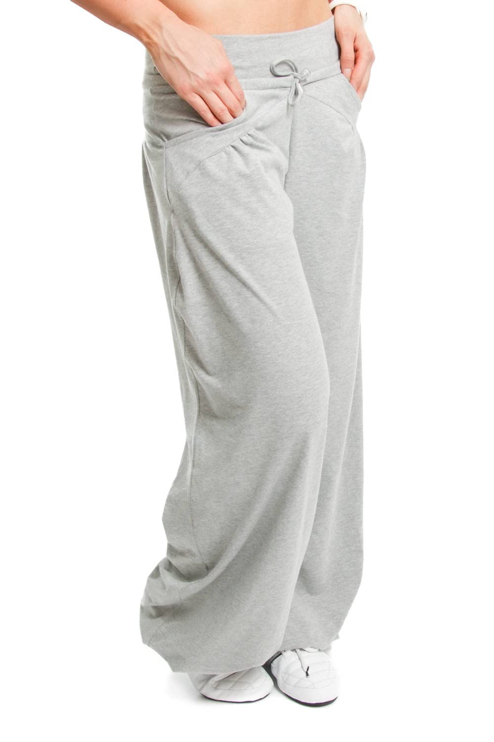 WINSHAPE Damen Trainingshose Dance Fitness Freizeit Sport XL Grey-melange, XL Grey-melange