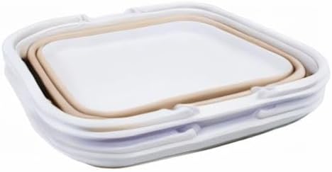 SAMMART 15L Zusammenklappbarer Korb mit Griff - Tragbarer Picknickkorb/Krater für den Aussenbereich