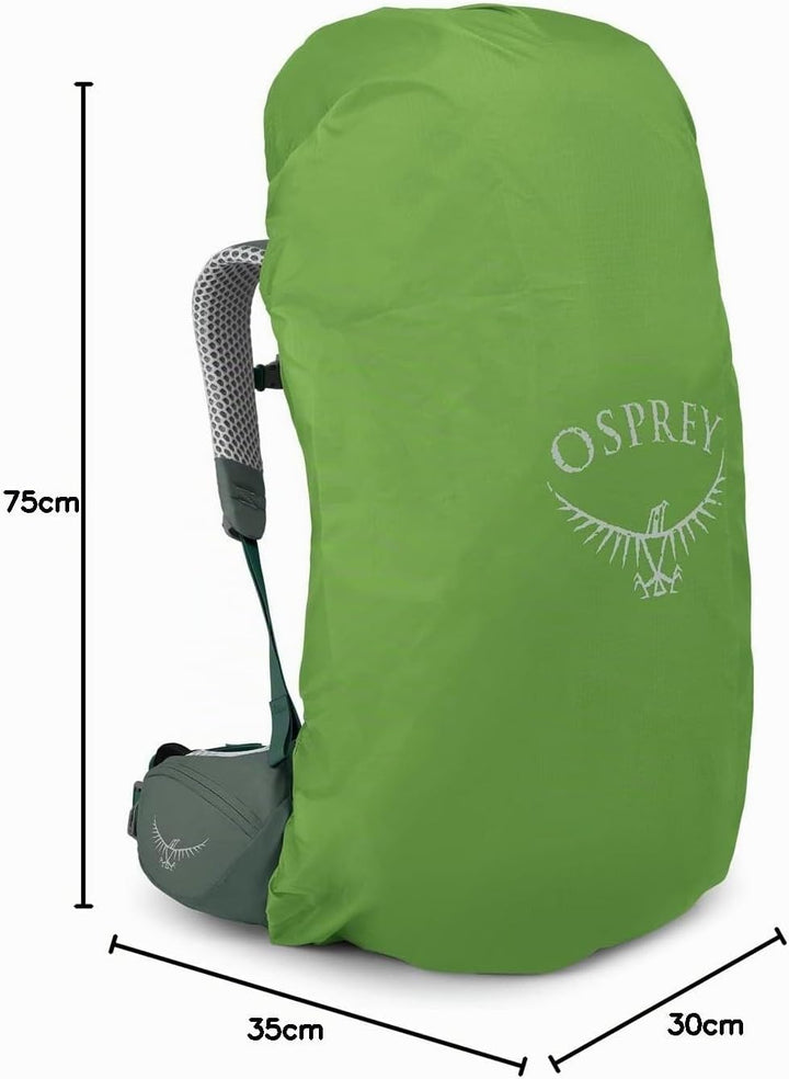 Osprey Europe Damen Aura Ag Lt 50 Backpack Koseret/Darjeeling Spring Green WXS/S, Koseret/Darjeeling