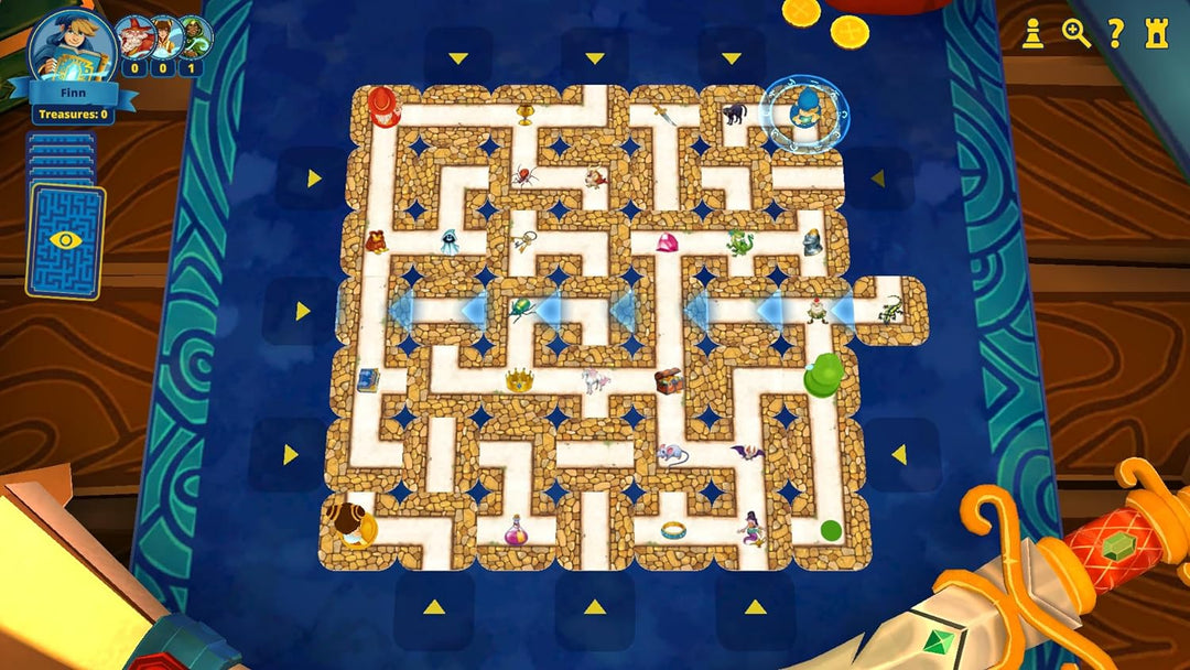 Das verrückte Labyrinth - Familien Spieleklassiker für 1 - 4 Spieler für Switch