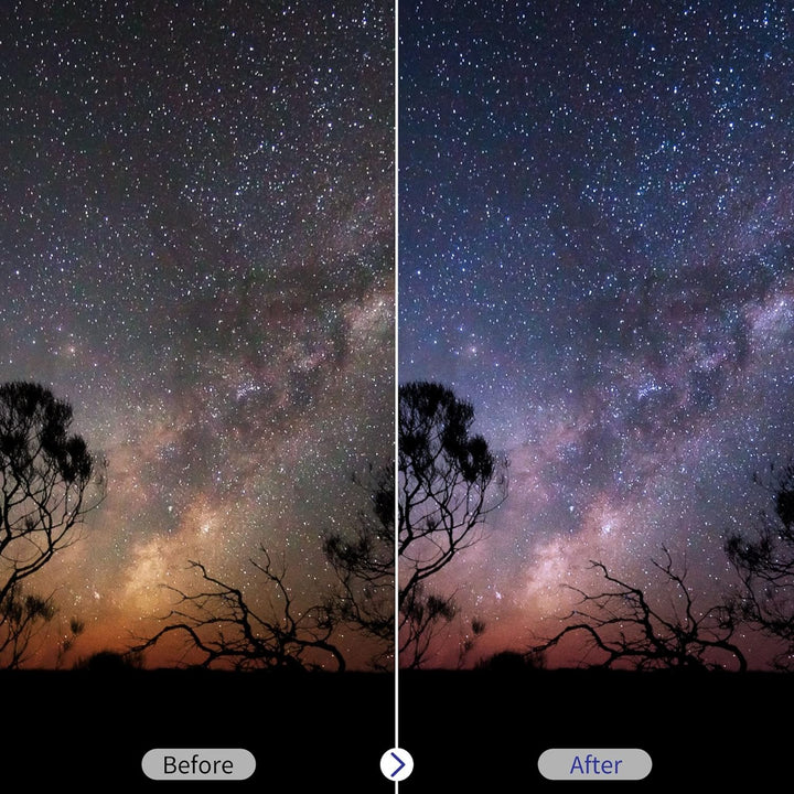 PROfezzion Natural Night Filter 67mm Lichtverschmutzungsfilter für Canon EF-S 10-18mm f/4.5-5.6, Fuj