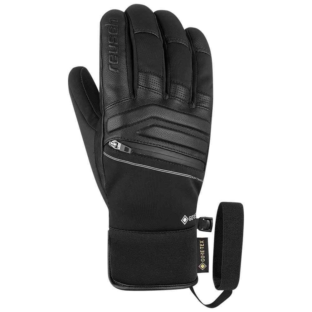 Reusch Herren Mercury Gore-tex Extra Warmer, Wasserdichter und Atmungsaktiver Skihandschuh 10 Schwar