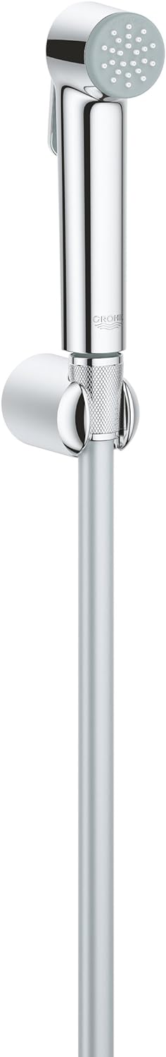 GROHE Tempesta-F - Handbrause mit Wandhalterset (1 Strahlart, Kunststoff, mit Wandhalterung und Schl