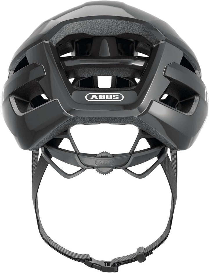 ABUS Rennradhelm PowerDome - leichter Fahrradhelm mit cleverem Belüftungssystem und aerodynamischem