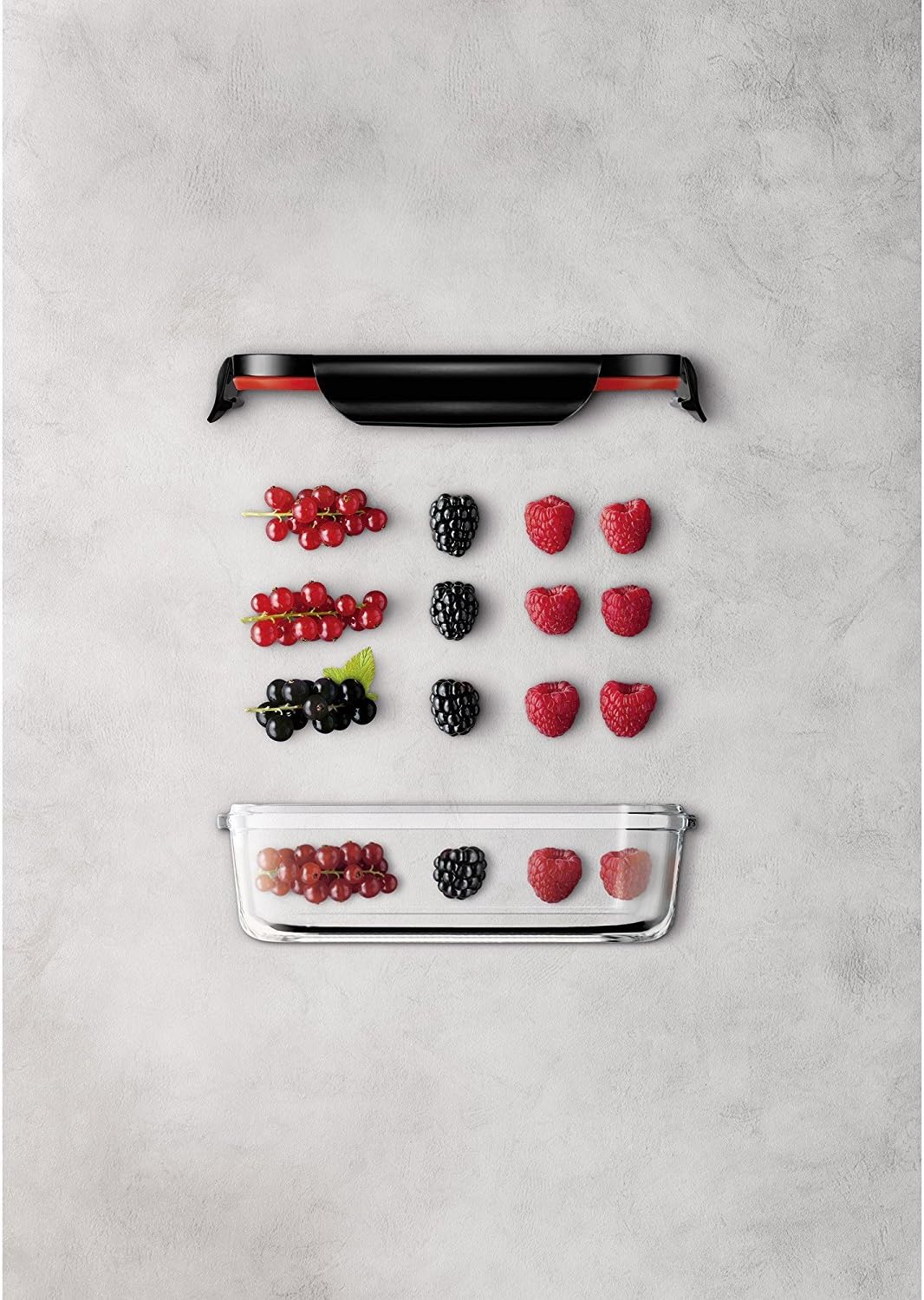 Silit Storio Vorratsdose 21 x 14 cm, Glas, Vorratsglas, luftdichter Aroma-Deckel, Frischhaltedose zu