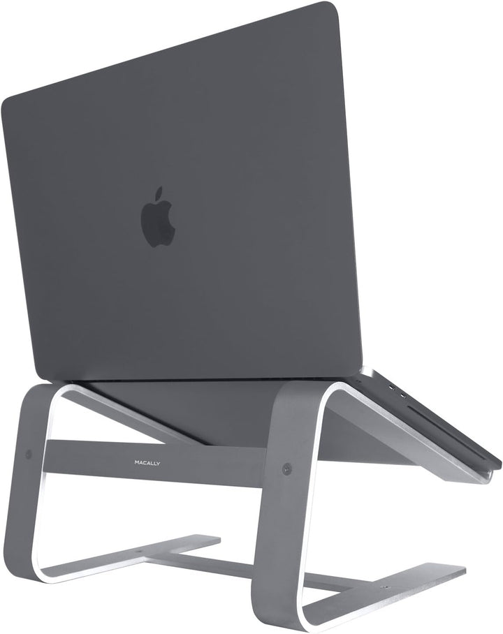 Macally, A-Stand, Aluminium-Laptop-Ständer für Apple MacBook, MacBook Air, MacBook Pro und andere La