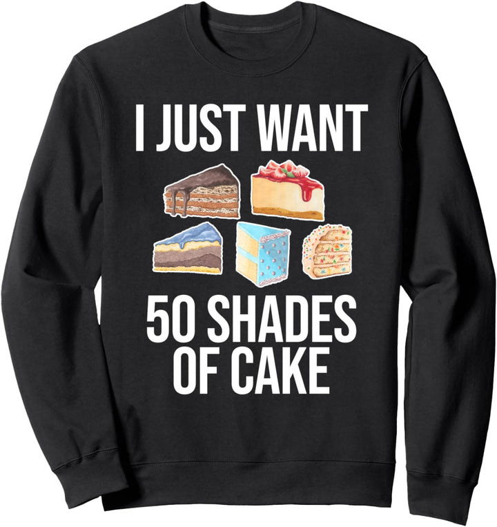 Lustiger Konditor Bäcker Pâtissier Backen I 50 Kuchen Sweatshirt