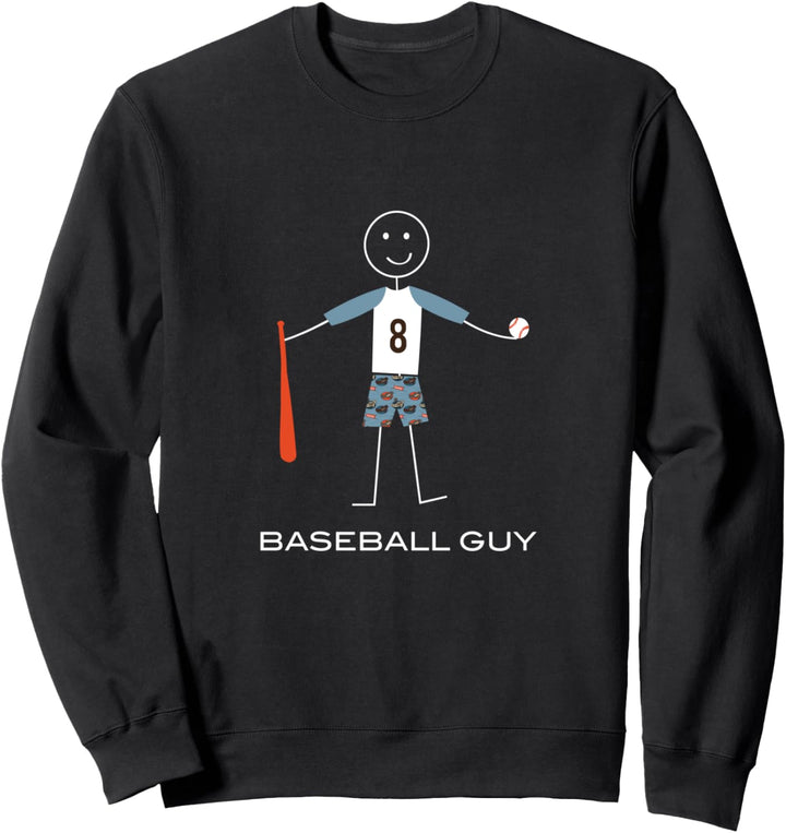 Lustige Herren Baseball, Boy Baseball Spieler Geschenke Sweatshirt