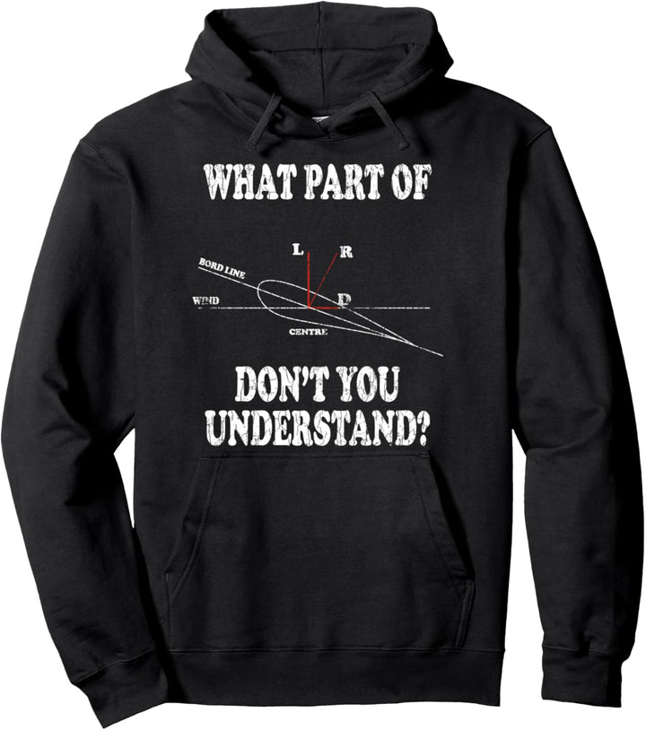 Was verstehen Sie nicht Pilot Aviation Flugzeug-Grafik Pullover Hoodie
