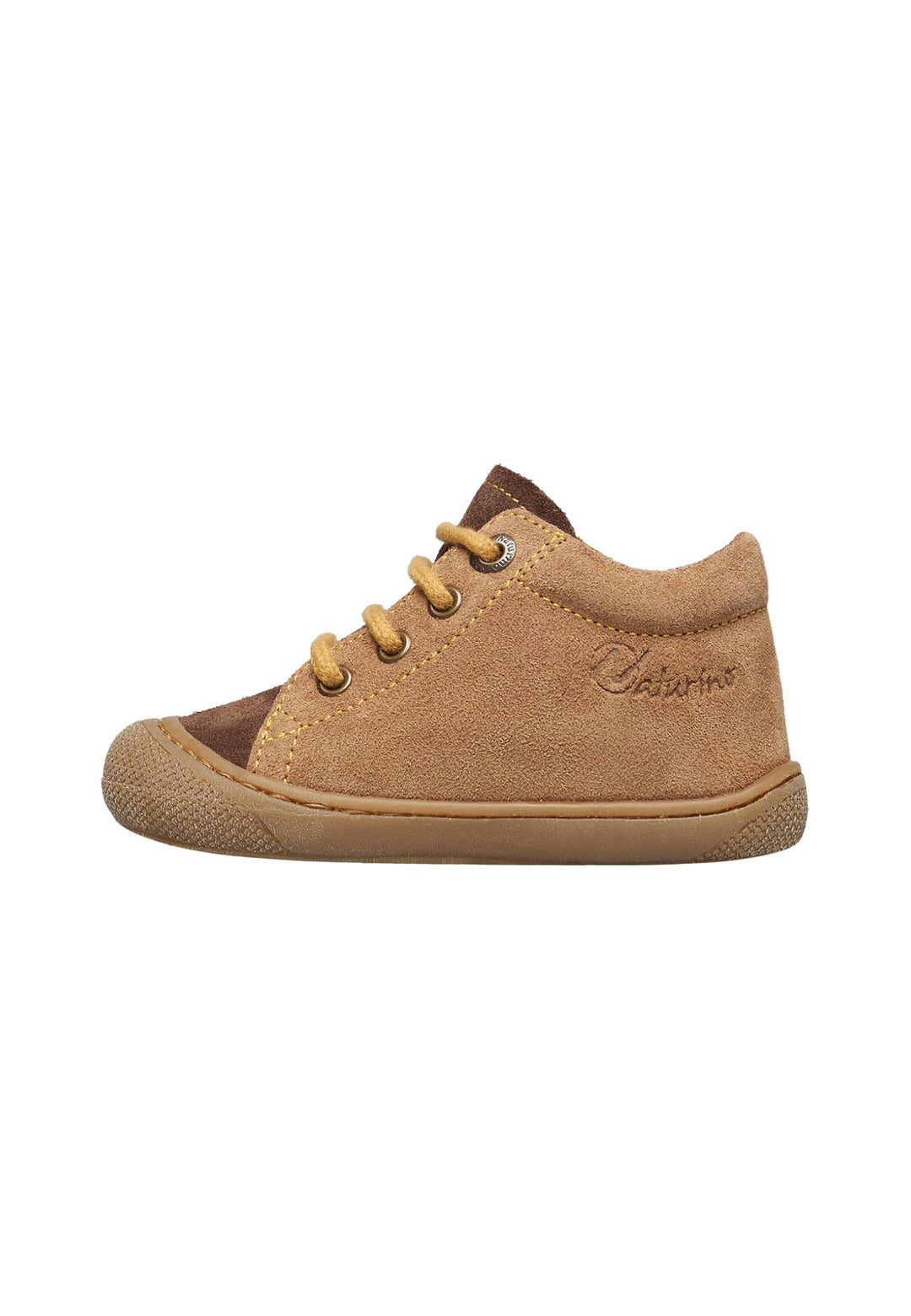Naturino Lauflernschuhe aus Veloursleder 21 EU Braun Kürbis, 21 EU Braun Kürbis