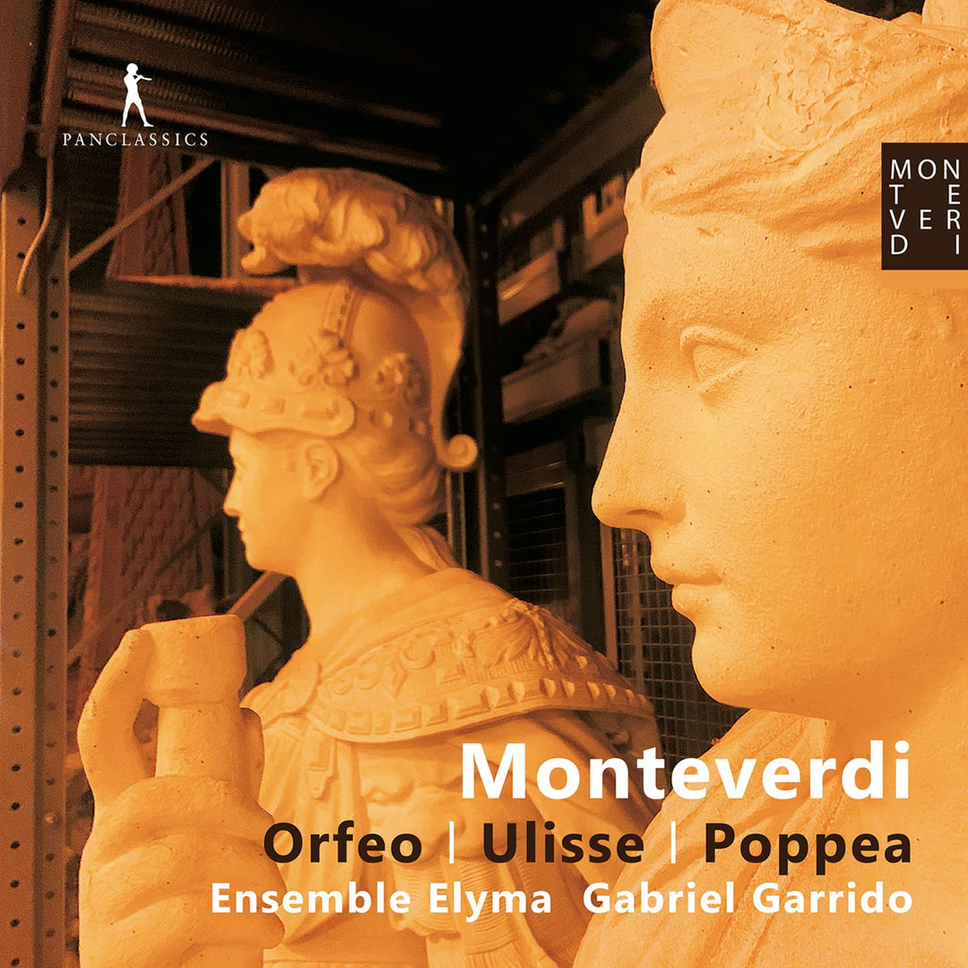 Monteverdi: L´Orfeo, Il ritorno d´Ulisse in patria, L´incoronazione di Poppea, Audio-CD