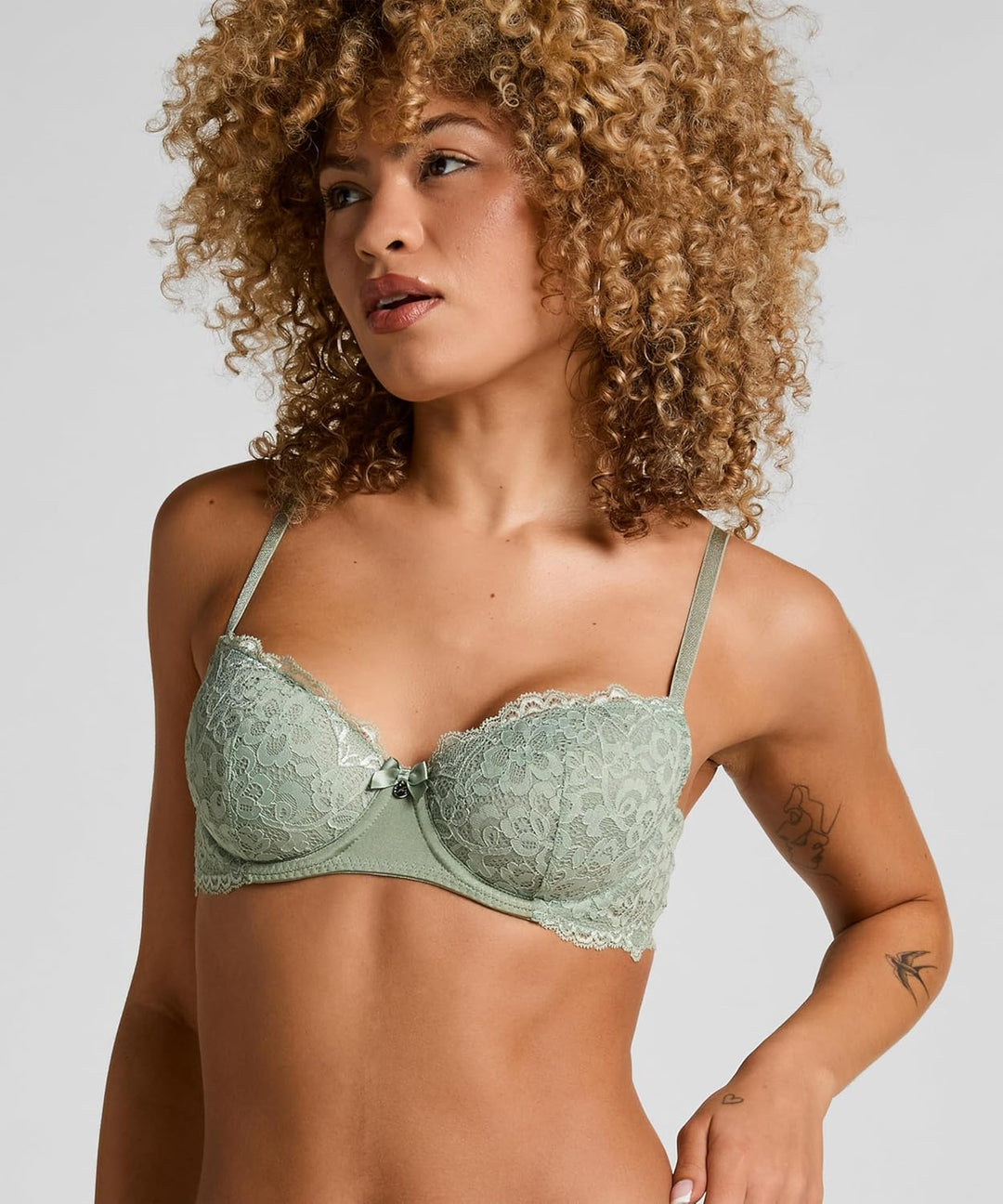 Hunkemöller Vorgeformter Bügel-BH Marine 70B Iceberg Green, 70B Iceberg Green