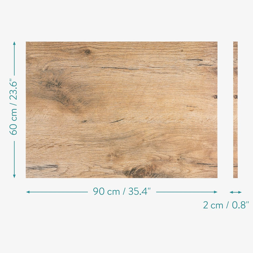 Navaris Magnettafel Magnetpinnwand Memoboard zum Beschriften - 90x60 cm Notiztafel div. Designs - Ta