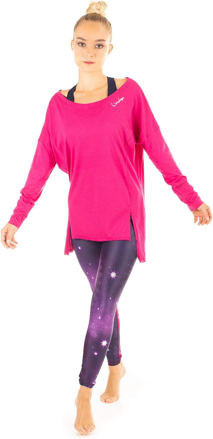 WINSHAPE Damen Ultra Leichtes Modal-Longsleeve Mcs003 Longsleeve, Deep-pink