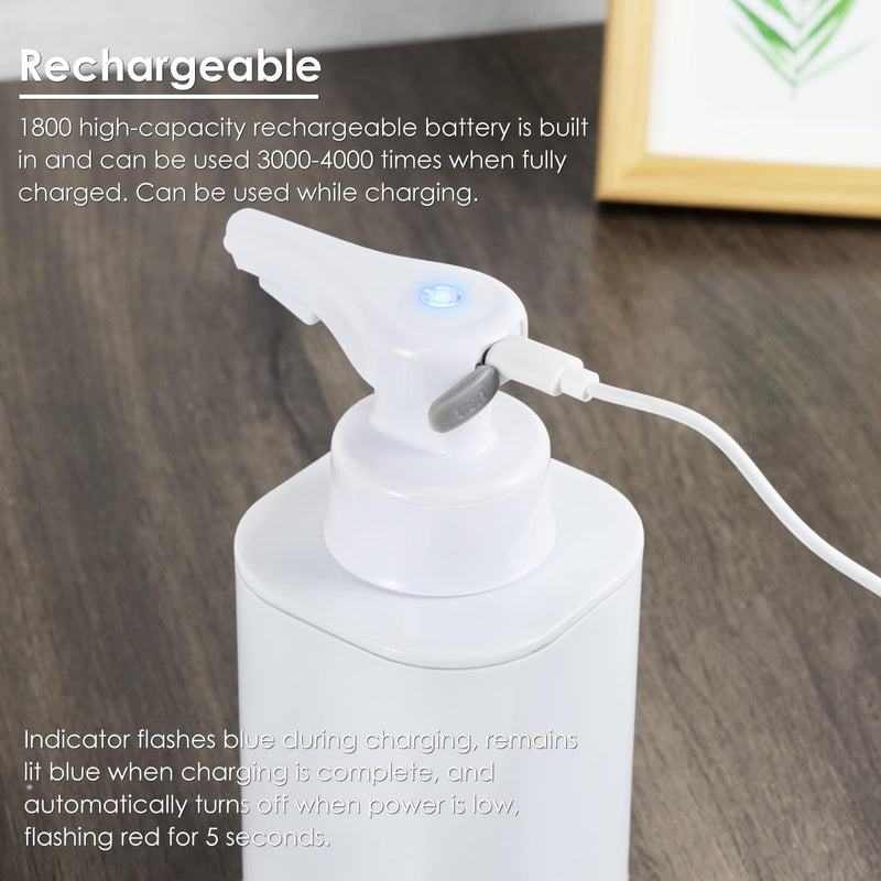 Seifenspender Automatisch mit Sensor Infrarot Elektrisch: 400ml Automatischer No Touch Dispenser Soa