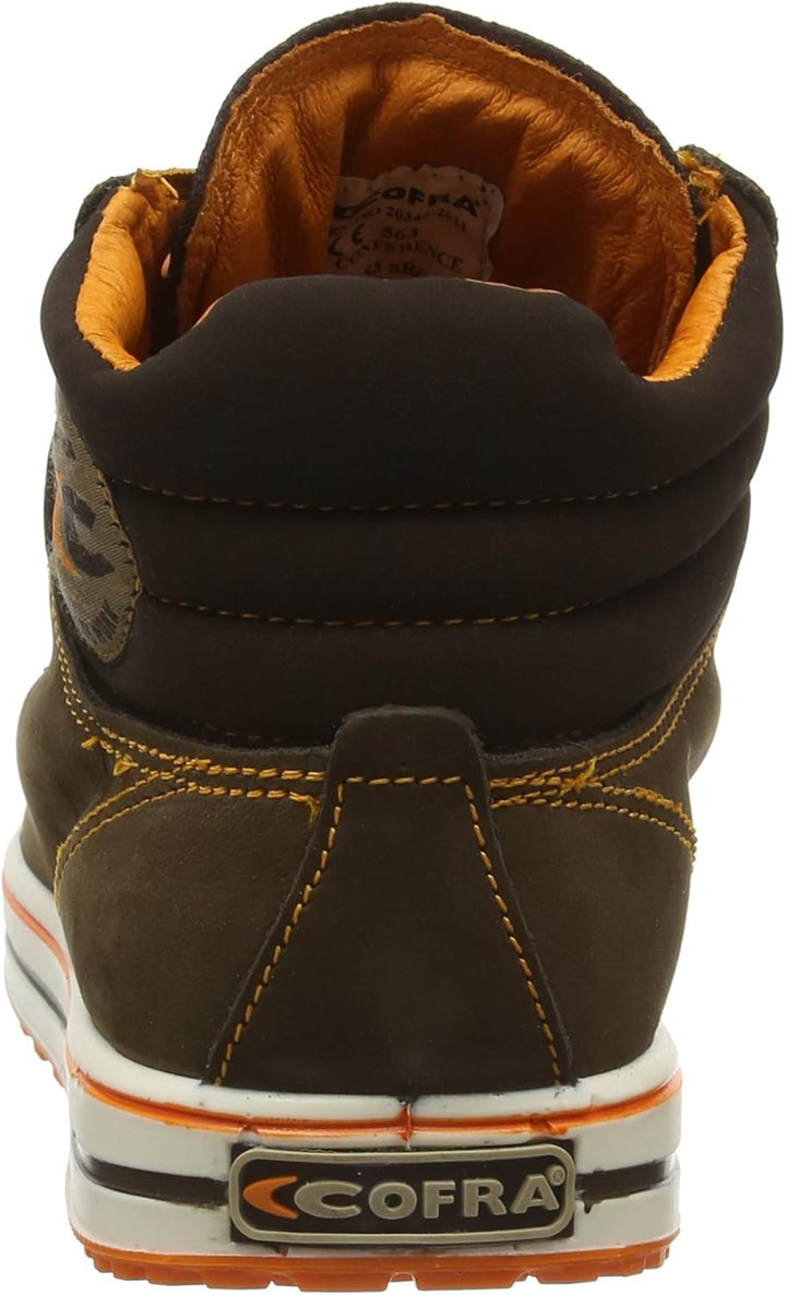 Cofra 35031-001.W36 CONFERENCE S3 SRC Sicherheitsstiefel, Braun/Orange, Grösse 36 36 EU, 36 EU
