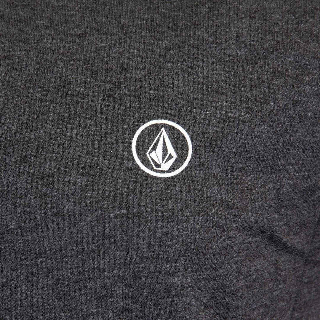 Volcom Circle Blanks T-Shirt Herren S Schwarz, S Schwarz