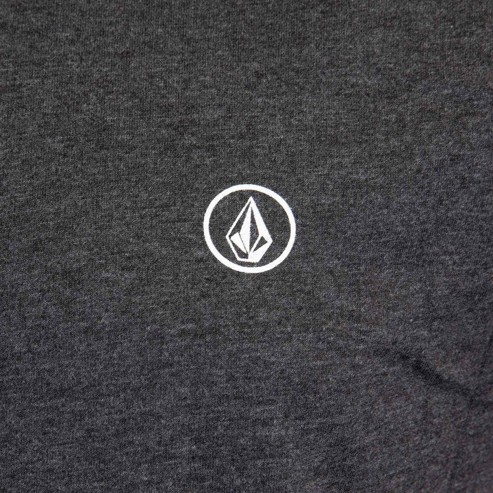 Volcom Circle Blanks T-Shirt Herren S Schwarz, S Schwarz