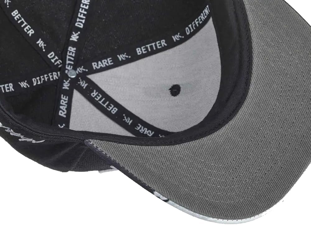 Nebelkind Snapback Cap Insane Child Schwarz Weiss Kappe 6-Panel One Size